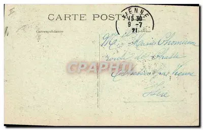 Grotta Cane di Re — Widok z Grotty — Wydawca nieznany — Rewers