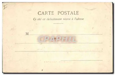 Amiens — Palácio de Justiça — editor BURNIS, n° 377 — Verso
