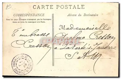 O ARROGANTE, Cruizer de 2ª classe da Marinha Britânica — A. Bougault, n°413 — Verso