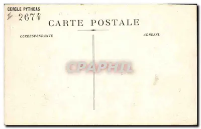 Avignon - Hotel da Prefeitura — Cercle Pythéas, n° 2674 — Verso