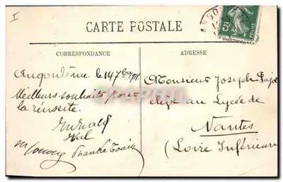 Angoulême — A Prefeitura — LL — Verso