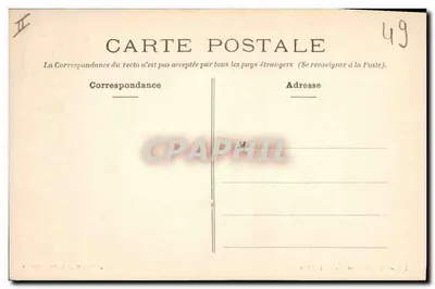 Angers — Prefektura — R. Rivière, fotografia, Angers — Rewers