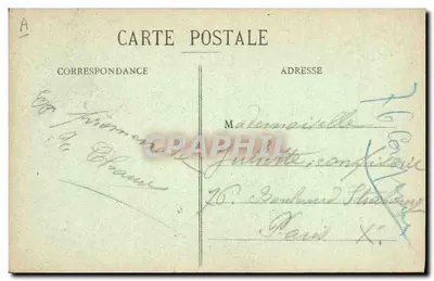 Camponês dos arredores de Vannes — Coleção H. Laarest, Port-Lanis — n°275 — Verso