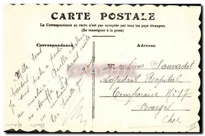 Kwiaty i pęczki — Dar serca — datowana 28/8/1916 — Rewers