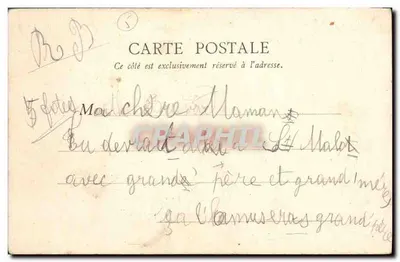 Ruiny zamku Murols — Mont-Dore — B. F. Paris — Rewers