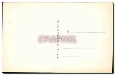 Zamek Tournœl — Auvergne — Wydanie specjalne Zamku Tournœl — Rewers