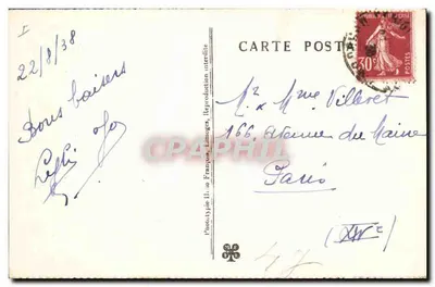 O Gouffre de Padirac (Lot) — Vista parcial da Sala do Grande Dômer — Fototipia L. io Franques, Images — Verso