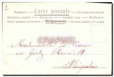 Bebé en una taza — editor I. Guarnieri, Milán, n° 20269 — Reverso