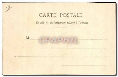Pałac Sądowy w Aurillac — Auvergne ilustrowana — fototypia Casané, Aurillac — Rewers