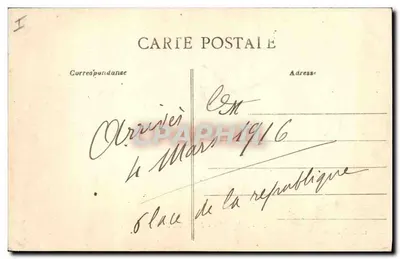 Angers - El Palacio de Justicia — Edición Laroute, n°26 — Reverso