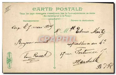 Aix-en-Provence — Perystyl Sądu Prowincjalnego — LVGCO — Rewers