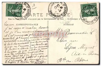 O Almirante Baudin — Cuirassé à tourelles — A. Bougault n°539 — Verso