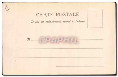 O Almirante Tréhouart — Esquadra Francesa (1900) — Fototipia A. Berpapet e Cie, Nancy — Verso