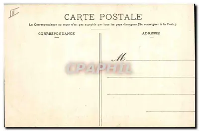 O « Aube », Cruiser Cuirassé — A. Bougault, n° 483 — Verso