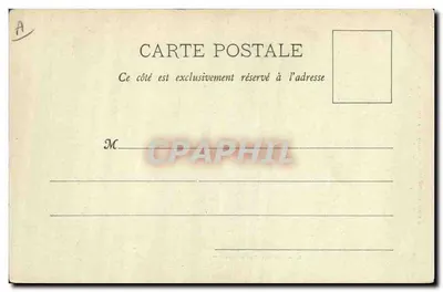 L'Amiral Tréhouart — Bateau de guerre — Phototypie A. Bargere et Cie, Nancy — Verso