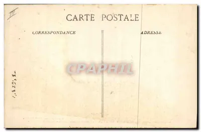 Bretagne — pancernik francuski — wydawca nieznany, numer seryjny nie widoczny — Rewers