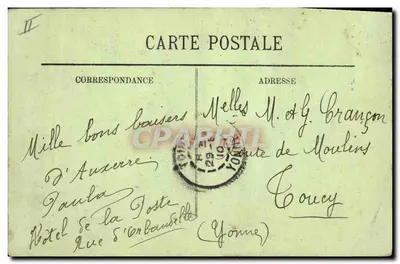 Auxerre — A Prefeitura — LL. — Verso