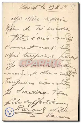 Bretania — 112 — Rodzina z Lorientu — Dobra Babcia — Artaud i Nozais, Nantes — Rewers