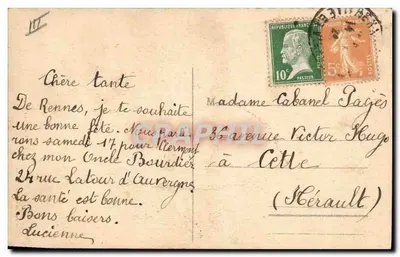 Um velho corajoso — Coleção Laurent-Nel, Rennes — n° 3641 — Verso