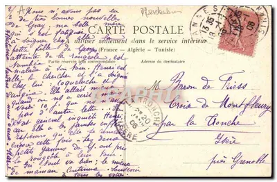 Menina de Auray — Coleção H. L. — editor não identificado — Verso