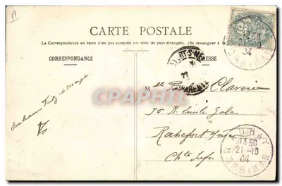 Een Elégante van Auray — Collectie David, Yannnes — n° 633 — Achterkant