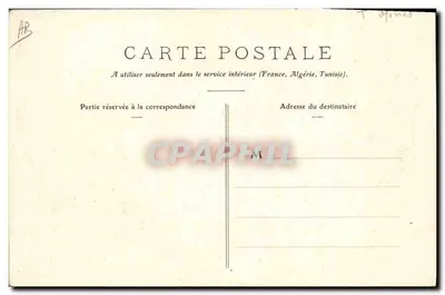 Decazeville — Poço central, Criblages, Descoberta — Impr. F. Chirac, Decazeville — Verso