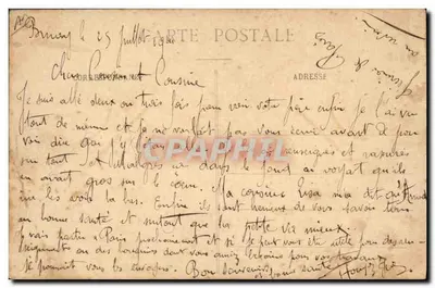 Na Mineração — Abate com Picareta de Carvão — B. L. Depositado — Verso