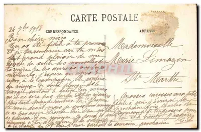 Valence — Ruinen von Crussol — Altes feudales Schloss, auf dem Roc wie ein Adlernest — Selecta — Rückseite