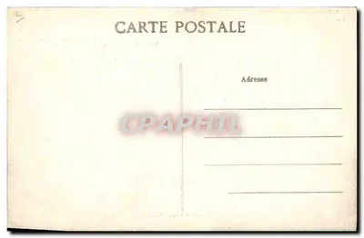 Okręgi MONTLUÇON — Ruiny Zamku Lwa — Wyd. F. Polain, Montluçon — Rewers