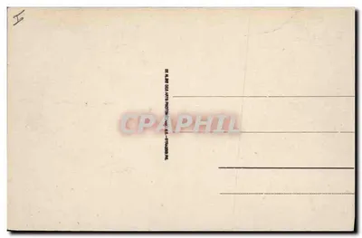 Gedres - Jaskinia — widok wodospadu w kanionie skalnym — wydawca nieznany, numer seryjny 45 — Rewers