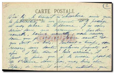 Presqu'île de Quiberon — A Gruta de Port-Bara — n° 375 — Verso