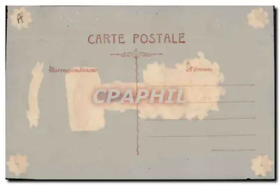 Criança carregando um cesto de flores — 'Não me esqueçam' — Carta postal editada por Carte Postale — Verso
