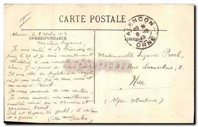 Alençon — Pałac Sądowy — LL — Rewers