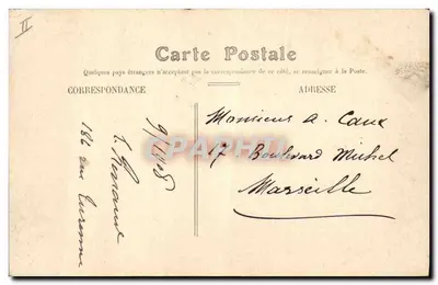 Bordeaux — Pałac Sądowy — Wydanie specjalne wydawnictwa 3 Sœurs — Rewers