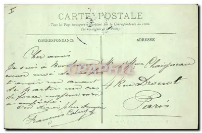 Bordeaux — O Palácio de Justiça — LL. n° 51 — Verso