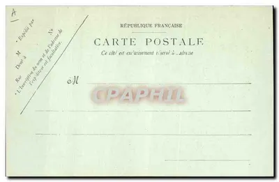 Il "Bouvet", Cacciatorpediniere a Toulon — A. Bougault, n° 517 — Verso