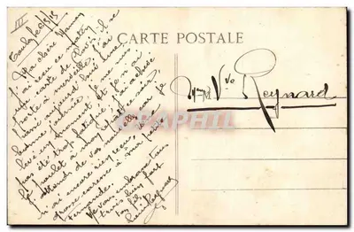 Cruzador de escada "Bouvet" — Marinha Militar Francesa — série 52 — Verso