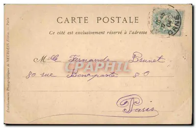 Alençon — A Prefeitura — Spachend — Verso