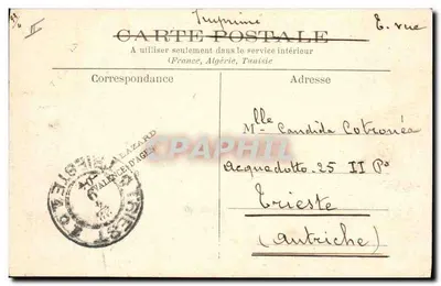 Agen — A Prefeitura — Fototipia Perret, Agen — Verso