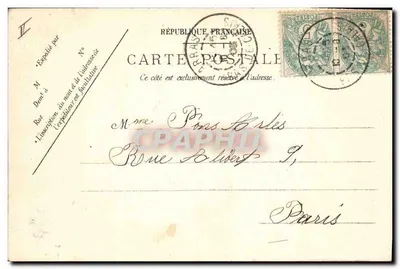 Arras - Hotel da Prefeitura — editor B.D. Roubaix, n°48 — Verso