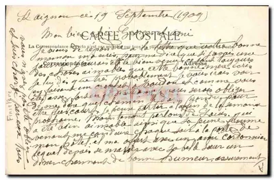 Jovem de Saint-Thégonnec — Coleção Villard, Quimper — n° 1421 — Verso