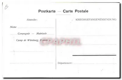 Para a França — Desenho de A. Letessier — Edit. Intermède 15 — Verso
