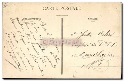 Caccia vietata — Cavalleria leggera — E.A. Paris, deposito — Verso