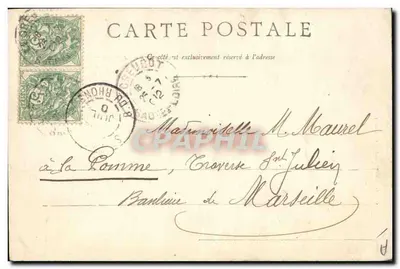 Le Creusot — Hauts-Fourneaux — éditeur G. Paton, lith. Le Creusot, n°3 — Verso