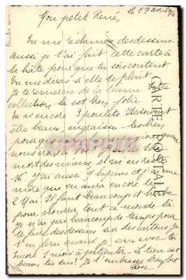 Reneé — rosa disegnata — R. Rand — Verso