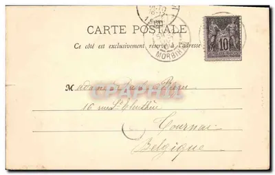 As Torres de Elven — Ruínas de Vannes — Galpes Imp. Lib. em Vannes — Verso
