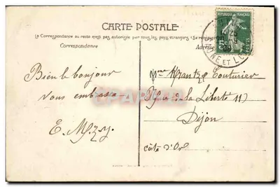 Autun — Wieża Banków — Społeczność Edouenne — Rewers