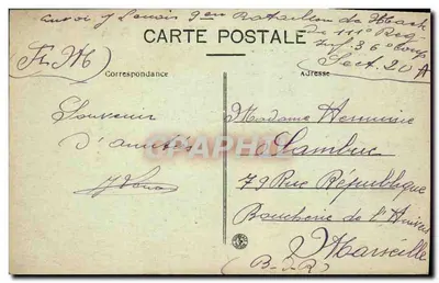 Zamek Montmorency z XIII wieku — wydawca anonimowy, nr 180 — Rewers