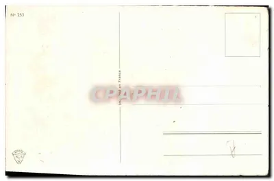 앤티크 엽서 페레 노엘 허브리 — 뒷면