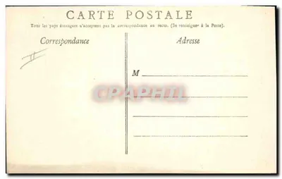 Boulogne-sur-Mer — O Palácio de Justiça — editor não visível — Verso